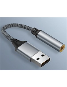 FNGS Adaptador Usb A/M a Jack 3.5/H AD211