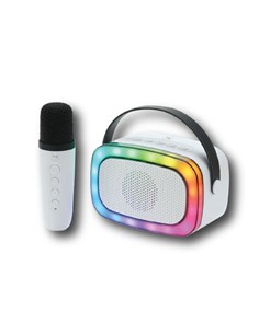 SAMI Mini Altavoz Portatil Karaoke Bluetooth BAMBINO  Micro Sd,LuZ RGB,Microfono Inalambrico RS-972