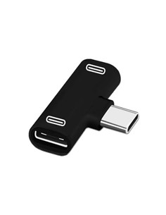 SANDA Adaptador TIpo C/M a 2x Tipo C/M Para Carga y Musica SD-1329