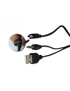 SANDA Cable Audio Mini Usb a Us A+ MIni Jack 3.5 0.50Cms SD-1379