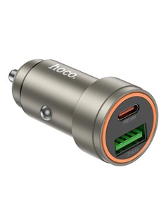 HOCO Cargador De Coche 30W 1xTipo C+1xUsb A Z57A