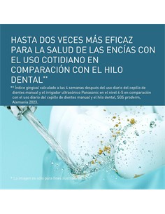 PANASONIC Irrigador Bucal DentaCare Series 800 Ultrasonico EW-DJ86
