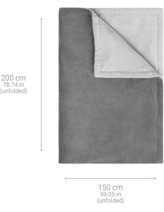 MEDISANA Manta Electrica HB 675 XXL 200X150cm 120W 4 Temperaturas
