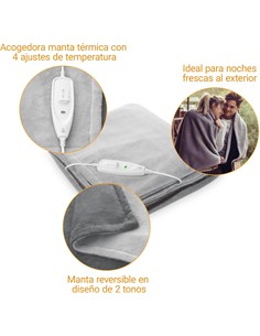 MEDISANA Manta Electrica HB 675 XXL 200X150cm 120W 4 Temperaturas