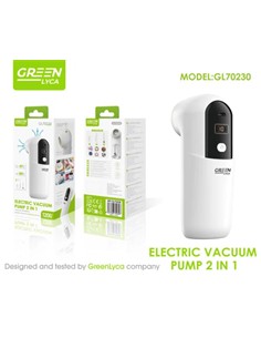 GREEN LYCA Bomba De VAcio 2 En 1 Aspirador/Inflador 1200Mah GL70230