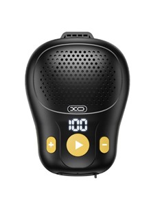 XO Altavoz Portatil Bluetooth XO-F78 Clip-On 3W Resistente al l Agua Negro