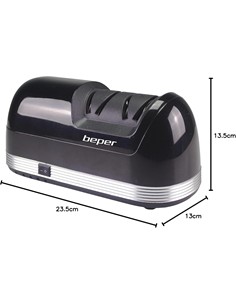 BEPER Afilador de Cuchillos Electrico 40W 220-240V 50Hz P102ACP010