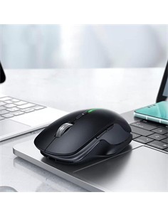 HOCO Raton Inalambrico Recargable 400 Mha Bluetooth 2.4G GM40 Negro