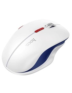 HOCO Raton Inalambrico recargable 400Mha Bluetooth 2.4G GM40 Blanco