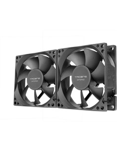 TACENS Pack de 2 Ventilador AF8X2 80x80x25cm ANIMA Silencioso