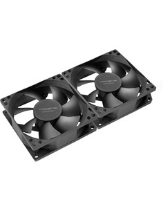 TACENS Pack de 2 Ventilador AF8X2 80x80x25cm ANIMA Silencioso