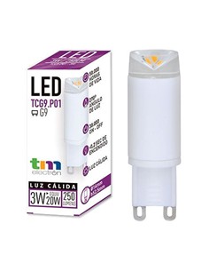 TM Electron Bombilla Led G9 3W 250 Lumenes Luz Calida TCG9-P01