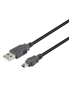 TM ELECTRON Cable Usb 2.0 a Mini Usb 1.8Mtrs Negro CXU101218