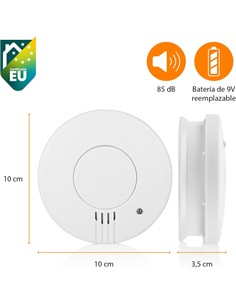 SMARTWARES Detector de Humo RM253 A Pila 9V