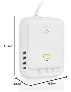 SMARTWARES Detector de Gas FGA-13410 240V 50-60Hz