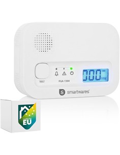 SMARTWARES Detector de Monoxido de Carbono FGA-1304 A Pilas