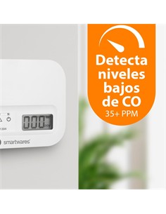 SMARTWARES Detector de Monoxido de Carbono FGA-1304 A Pilas