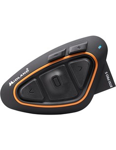 MIDLAND Intercomunicador Moto BTX1 PRO S  Bluetooth Conf Hasta 4 Personas Distancia 800 Mtrs