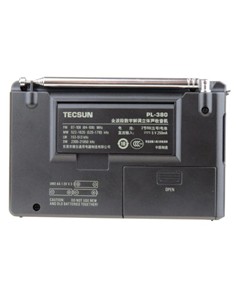 TECSUN Radio Digital Mundial PL-380 ssb ,FM.MW.SW.dsp,550 mem.Recargable
