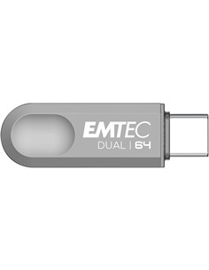 EMTEC Pendrive Dual 64Gb Usb 3.2  Usb-A/ Tipo C ECMMD64GD283