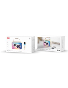 XO Altavoz Portatil Bluetooth XO-F54 20W Luces RGB Usb,Micro Sd,Aux In,Con Microfono