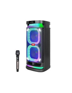 XO Altavoz Bluetooth XO-F58 20Wx 2 Luces RGB Radio Fm,Usb,Micro Sd,Aux In,Con Microfono Y Mando