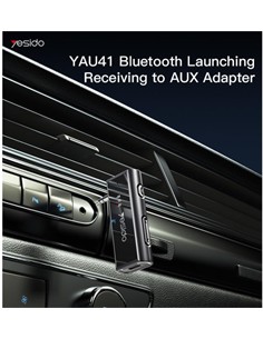 YESIDO Transmisor y Receptor de Audio Bluetooth 5.0 Recargable Jack 3.5mm YAU41 Micro Sd
