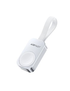 ACEFAST Cargador Inalambrico Magnetico 5W E21 Para IWATCH Cable Tipo C AIRCHARGE Blanco