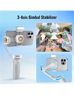 ZHIYUN Estabilizador Para Movil Extensible Smooth-Q4 Blanco