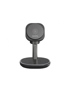 ACCETEL Base de Carga Inalambrica 3 En 1 ACW515B 18W Iphone Magsafe