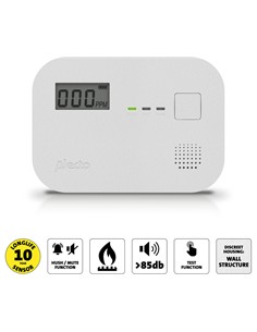 ALECTO Detector de Monoxido de Carbono Display COA3920 HOG089