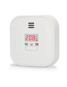 ALECTRO Detector Alarma de Monoxido de Carbono COA4010 40X110mm HOG090