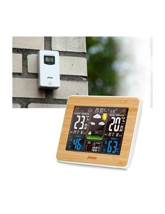 ALECTO Estacion Meteorologica 5.7" WS-1560 Con Sensor Temperatura Int-Ext Humedad HOG100