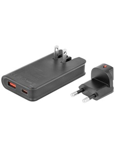 NIMO Cargador Red USB-A Y Tipo C 65W GaN CAR428