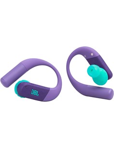 JBL Auricular Bluetooth ENDURANCE PEAK 4 Malva Con Soporte Oreja Cancelacion de Ruido 48H