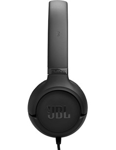 JBL Auricular de Casco TUNE 530 Negro Con Microfono y Cable Jack 3.5mm