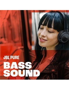 JBL Auricular de Casco TUNE 530 Negro Con Microfono y Cable Jack 3.5mm