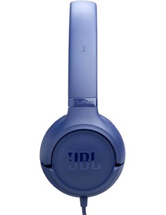 JBL Auricular De Casco TUNE 530C Azul Con Cable Tipo C Y Microfono