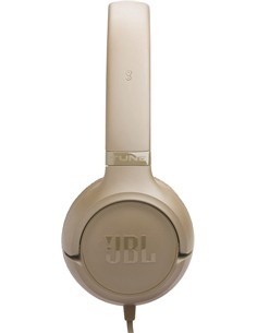 JBL Auricular De Casco TUNE 530C Beig Con Cable Tipo C Y Microfono