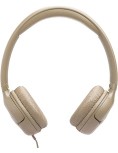 JBL Auricular De Casco TUNE 530C Beig Con Cable Tipo C Y Microfono