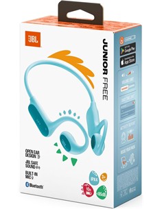 JBL Auricular Bluetooh JUNIOR FREE Azul Open Ear Para Niños Diseño Abierto Con Microfono