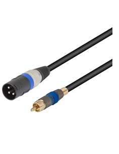 NIMO Cable Canon XLR /M A  Rca/M 2Mtrs WIR375