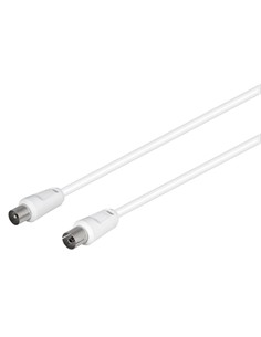 NIMO Cable Antena TV M/H 7.5Mtrs Blanco WIR1204