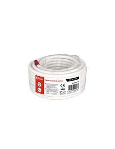 NIMO Cable Coaxial de Antena Blanco 10Mtrs en Bobina WIR9057-10