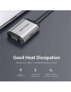 VENTION Hub Tipo C/M A Hdmi/H,Vga/H,Usb 3.0/PD TFAHB