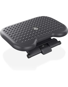 AiSENS Reposapies Inclinable Y Ajustable en Altura FRT02-267 Negro