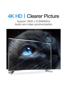 VENTION Cable Displayport M/M 5Mtrs 4K HACBJ Negro
