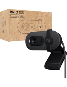 LOGITECH Webcam BRIO 105 Full HD 1080P
