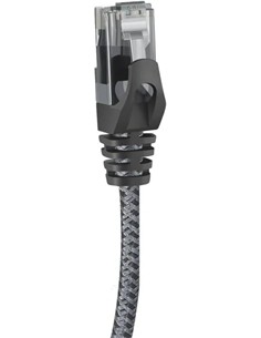 EWENT Cable Tipo C/M 3.1 A RJ45 Gigabit 2Mtrs Trenzado EC2002