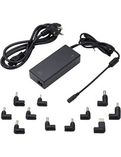 EWENT Cargador Universal Portatil Automatico 90W Con 11 Clavijas EW3969